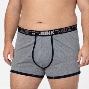 Men's Junk Gray Boxer Briefs